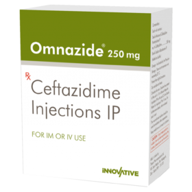 Ceftazidime 250mg Injection Omnazide