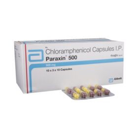Chloramphenicol 500mg Paraxin Capsule