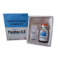 Piperacillin Tazobactum 4000mg+500mg Pazotaz-4.5 Injection