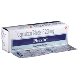 Cefalexin Phexin 250mg Dt Tablet