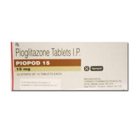 Pioglitazone 15mg Tablet Piopod