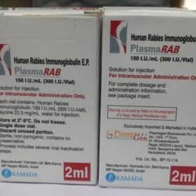 RABIES IMMUGLOBULIN PLASMARAB 300 I.U.