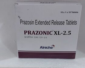 Prazosin 2.5mg Tablet Prazonic XL 2.5