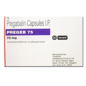 Pregabalin 75mg Capsule Pregeb