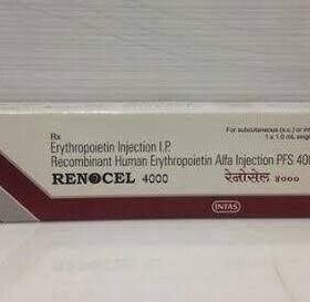 Recombinant Human Erythropoietin Alfa 4000IU Renocel Injection