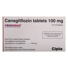 Canagliflozin 100mg prominad tablet