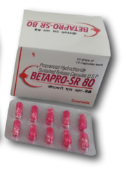Propanolol Betapro 80mg Capsule SR