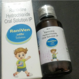 Ranitidine Hydrochloride Oral Solution 75mg Raniven syrup
