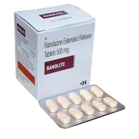 Ranolazine 500mg Tablet Ranolite