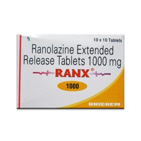 Ranolazine 1000mg Tablet Ranx