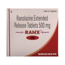 Ranolazine 500mg Tablet Ranx