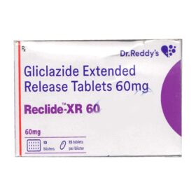 Gliclazide 60mg Tablet Reclide XR
