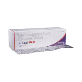 Domperidone+Rabeprazole 30mg+40mg Rekool40-D Capsule