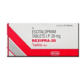 Escitalopram 20mg Tablet Rexipra