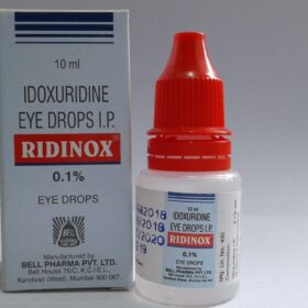 Idoxuridine 0.1% Ridinox Eye Drop
