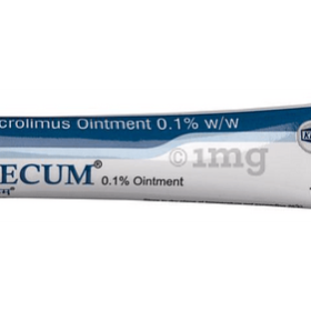 Tacrolimus 10gm Tecum 0.1% Ointment