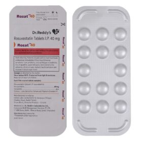 Rosuvastatin 40mg Tablet Rozat