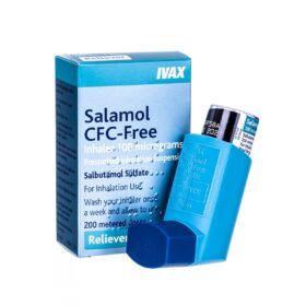 Salbutamol 2mg/5ml Salamol syrup 100ml