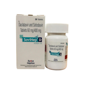 DACLATASVIR & SOFOSBUVIR 400 MG SOVIHEP-D