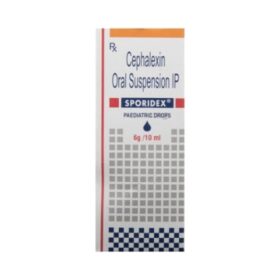 Cefalexin sporidex 10ml Oral suspension
