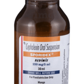 Cefalexin sporidex 250mg Oral suspension