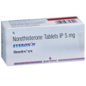 Norethisterone  5mg Tablet Sysron N