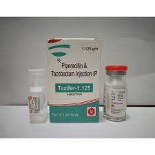 Piperacillin Tazobactum 1000mg+125mg Tazifer 1.125 Injection