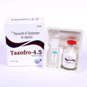 Piperacillin Tazobactum 4000mg+500mg Tazofro-4.5 Injection