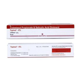 Clobetasol salicyclic Acid 30g Topisal-6% Ointment