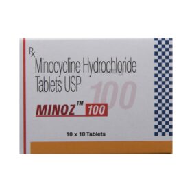 Minocycline 100mg Minoz Tablet