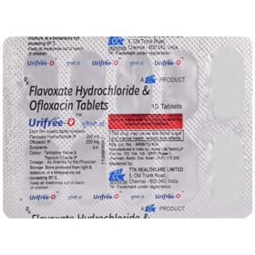 Flavoxate 200mg Tablet Urifree O