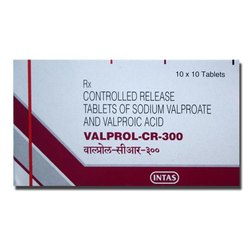 Sodium Valproate 300 mg (CR) Valporest-CR 300 Tablets