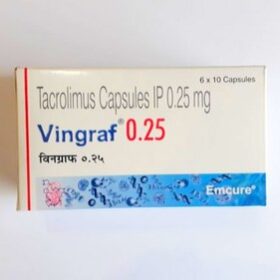 Tacrolimus 0.25mg Vingraf Tablet