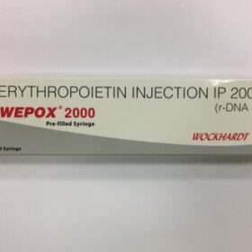 Recombinant Human Erythropoietin 2000 IU Injection Wepox
