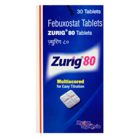 FEBUXOSTATE 80 MG ZURIG